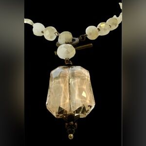 Drops of Jupiter faceted crystal necklace